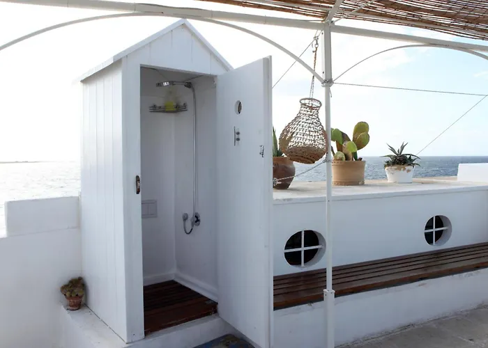 펜션 4 Balconi House-san Gregorio Palazzo Unico Vista Mare *